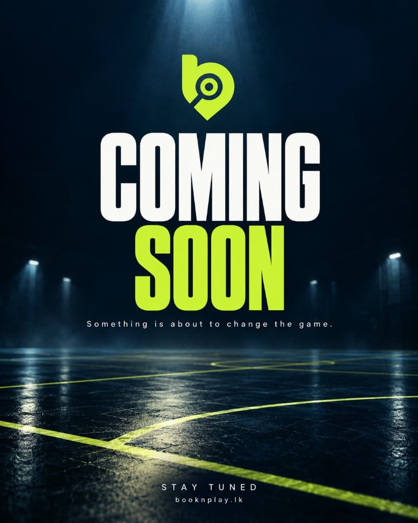 BookNPlay.lk coming soon