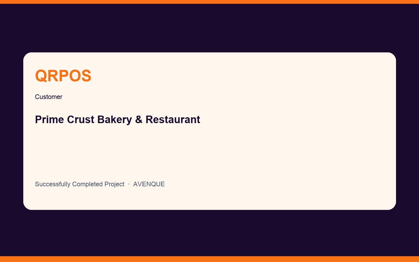 Prime Crust Bakery & Restaurant